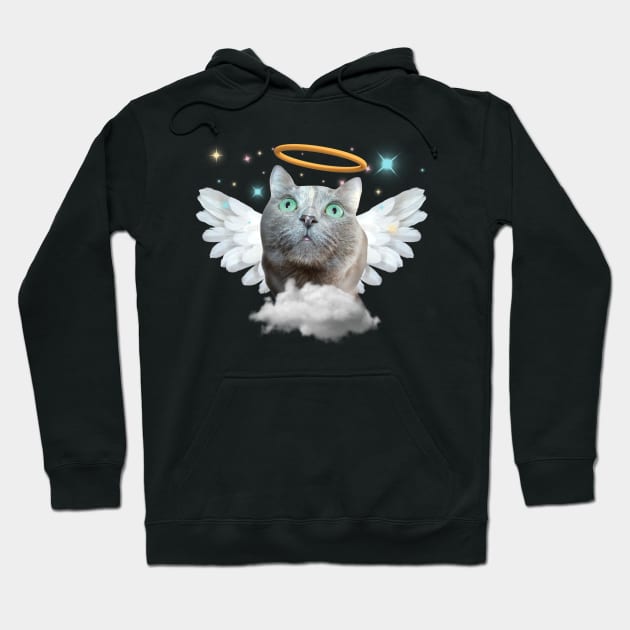 ANGEL CAT Hoodie by GloriaSanchez